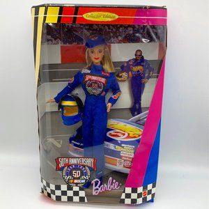 Vintage Mattel Nascar 50th Ann Barbie